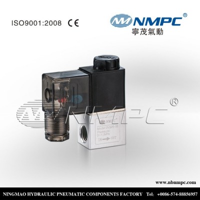 2V025-08/AC220V/DC24V 控制换向气阀 通断阀截止阀 电焊机专用图3