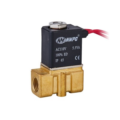 2V025-08/AC220V/DC24V 控制换向气阀 通断阀截止阀 电焊机专用图4