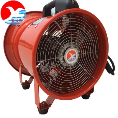 富达通轴流手提式风机工业船用大功率高转速220V300吸风排尘长筒图3