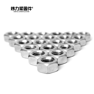 支持定制 国标不锈钢六角螺栓高强度碳钢发黑螺帽四方螺母螺丝帽图2