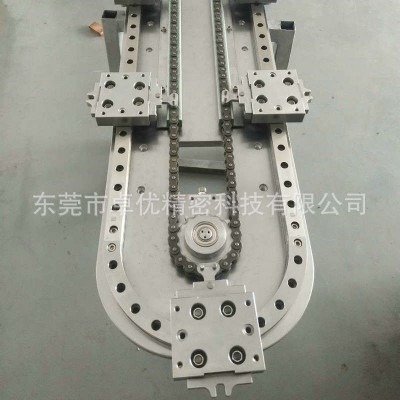 链条导轨高速链条传动环形导轨全自动循环输送线循环生产线图4