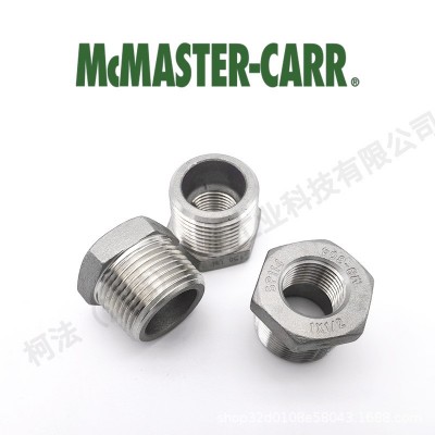 MCMASTER-CARR美国麦克马斯特进口螺纹管件1外螺纹1/2内螺纹NPT图2
