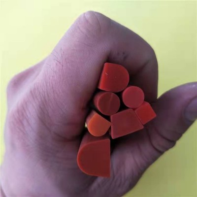 现货批发硅胶密实皮条 彩色卡板胶条u型除尘器高温阻燃防火密封条图3