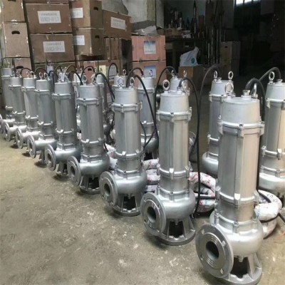 380v高扬程大流量排污泵 无堵塞三相潜污泵 WQ排污潜水泵 绵阳市图4