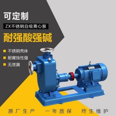 ZXL直联式自吸泵 工业铸铁清水提升增压卧式离心水泵 全铜线机芯图3