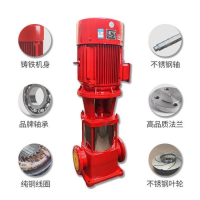 消火栓泵消防水泵单级泵多级泵增压泵稳压设备机组管道泵水泵图4