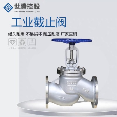 J41W工业手动直通截止阀J41H-16C 法兰蒸汽不锈钢304 截止阀DN150图2