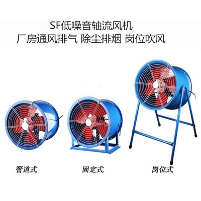 位式SF轴流风机 工业车间厂房通风换气散热抽风机排烟除尘风机图3