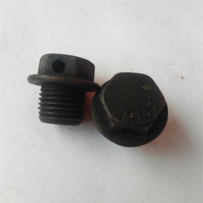 M20*1.5油堵螺栓内六角油塞 带垫六角法兰螺塞螺栓镀彩锌M12图3
