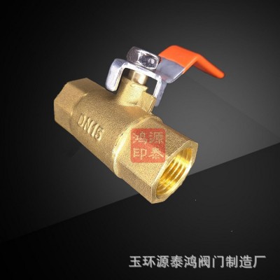 101重型黄铜两片式手柄4分双内丝铜球阀玉环厂家直销dn15 20 25图3