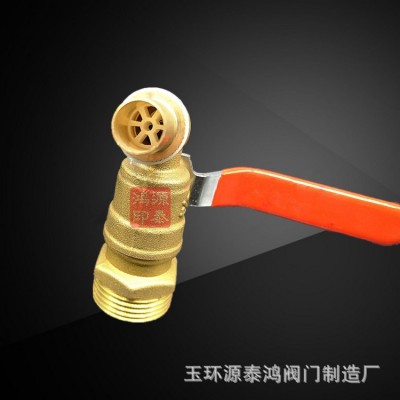 黄铜加厚热水嘴铜热水龙头茶炉锅炉用水龙头高温快开龙头球阀DN15图4