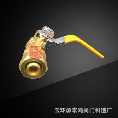 黄铜铝塑箍卡式球阀铝塑管球阀等径铝塑管球阀1216-2632图3