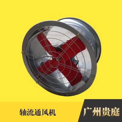 广州贵庭厂家直销消防轴流式风机 轴流通风机 低噪音轴流风机1台图2
