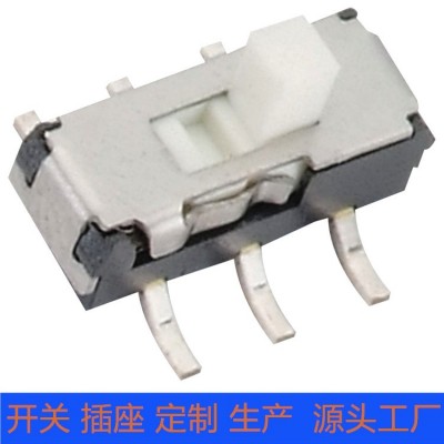 批发2档6脚滑动开关 迷你2段正拨拨动开关 耐温二档拨码开关图2