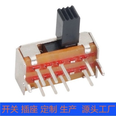 侧拨3档拨动开关 批发三位滑动开关 大量供应2档拨动开关侧拨图2