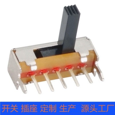 侧拨3档拨动开关 批发三位滑动开关 大量供应2档拨动开关侧拨图3
