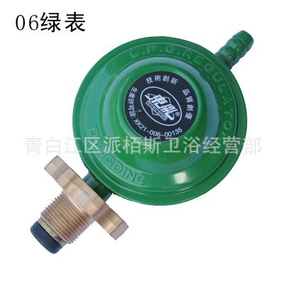 东鼎家用液化气罐减压阀门加厚煤气进气阀带表燃气灶配件低 压阀图4