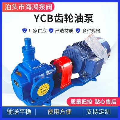 YCB圆弧齿轮泵 厂家供应ycb10化工圆弧齿轮泵 卧式铸铁齿轮泵图3
