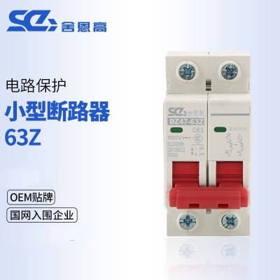 跨境货源光伏直流小型断路器DZ47-63Z-2P关过载漏电短路保护器图2