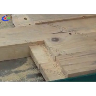 半自动开榫实木圆榫机数控液压木料方眼钻小型木工打孔卯眼隼眼机图5