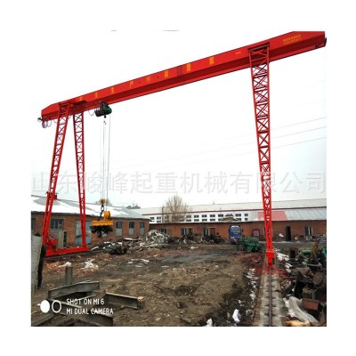 安装3吨5吨10吨龙门吊16吨电动单梁门式起重机及配件厂家图2