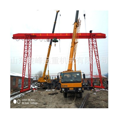 安装3吨5吨10吨龙门吊16吨电动单梁门式起重机及配件厂家图3