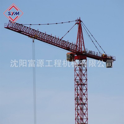 工程机械塔吊 6010塔式起重机生产厂家 建筑施工 港口 水库施工图5