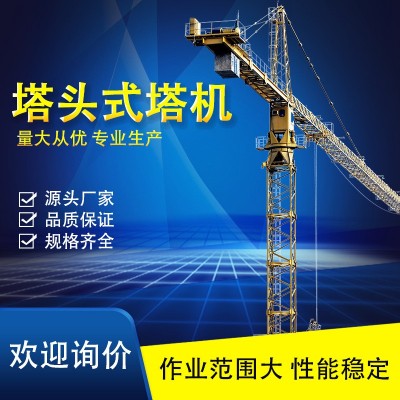 工程机械塔吊 6010塔式起重机生产厂家 建筑施工 港口 水库施工图2