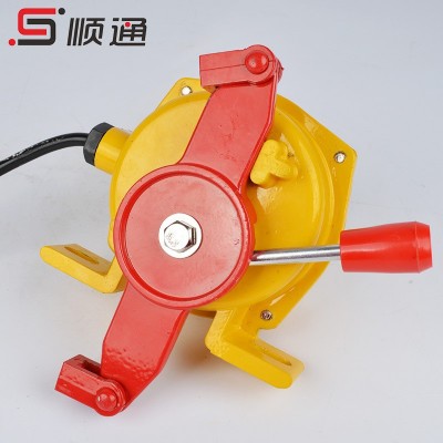 HFKLT2-II双向拉绳开关复位拉线跑偏开关输送带皮带机急停开关图3