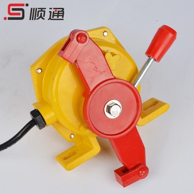 HFKLT2-II双向拉绳开关复位拉线跑偏开关输送带皮带机急停开关图2