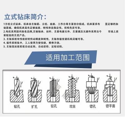 Z5132台式立钻 钻孔直径32mm 十字工作台钻床图3