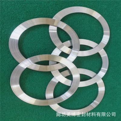 厂家定做齿形垫石墨波齿垫圈波齿复合垫片304不锈钢齿型密封垫片图5