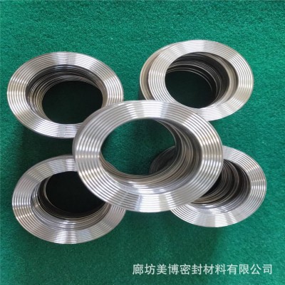 厂家定做齿形垫石墨波齿垫圈波齿复合垫片304不锈钢齿型密封垫片图3