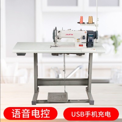 0303同步机电脑同步车缝纫机自动剪线皮革箱包厚料同步车缝纫机图2