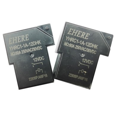 EHERE继电器HF165F-G宏发继电器YHRC1-1A-12DHK售60A充电桩继电器图2