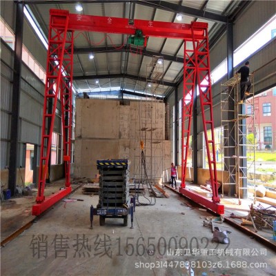小型龙门吊移动简易电动龙门架吊机升降5吨单梁起重机吊机三吨图4