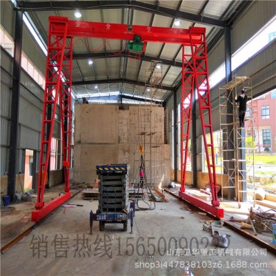 小型龙门吊移动简易电动龙门架吊机升降5吨单梁起重机吊机三吨图2