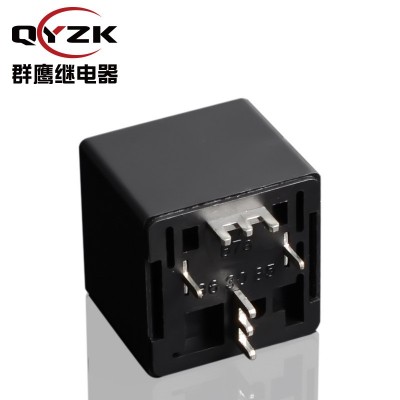 厂家定制QY307A汽车继电器 1组常开4脚12V80A14VDC小型汽车继电器图2