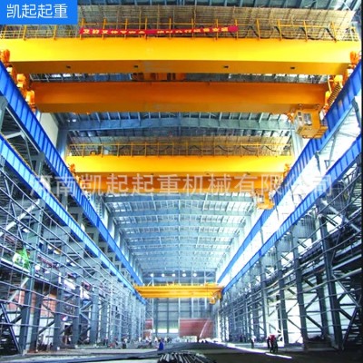 工厂直供5吨 10吨电动双梁桥式起重机1t-12T 仓库货场用双梁行车图2
