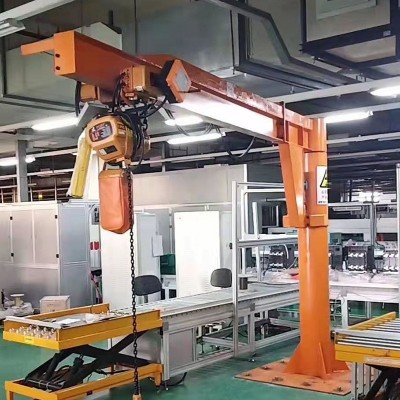 BZD型悬臂吊立柱式悬臂吊2吨小型悬臂起重机可移动式3吨5吨悬臂吊图2