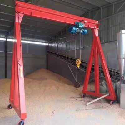 小型移动龙门架2t3t5t手推式龙门架电动简易轻型龙门架1吨 龙门架图3