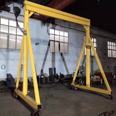 小型移动龙门架2t3t5t手推式龙门架电动简易轻型龙门架1吨 龙门架图4