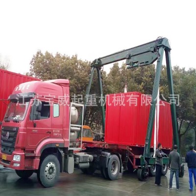 港口集装箱吊机 吊车 龙门吊 轮胎式门式起重机15-50T 泰州工厂图2