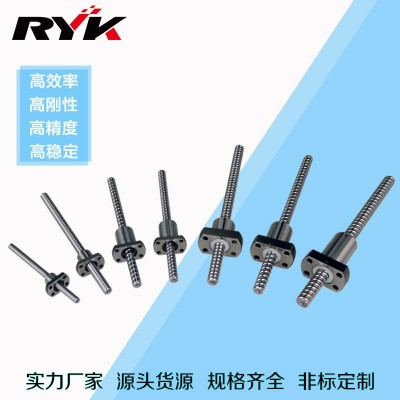 台湾机床机械丝杠 滚珠丝杆 梯形丝杆精密往复不锈钢丝杆加工厂家图4