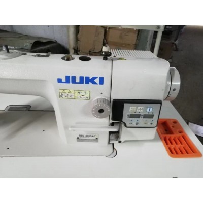 二手JUKI 8700A-7电脑平缝机 重机一体电脑平车 工业单针缝纫机