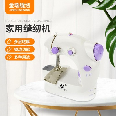 批发标创迷你缝纫机 展销会 家用缝纫机 电动缝纫机 衣车图4