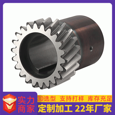 磨齿齿轮斜齿加工定做 工业传动件硬齿面高精密齿轮按图按样生产图2