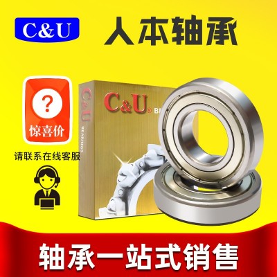 C&U人本深沟球轴承6205 6206 6207 Z1 Z2 Z3电机电机平衡车玩具图2