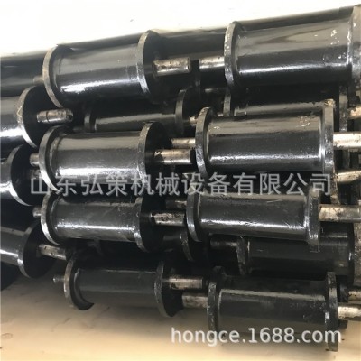 定制铸钢地滚轮 220*300焊接地辊现货矿用钢丝绳运输用铸钢地滚轮图3