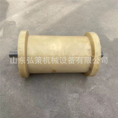 矿用尼龙地滚 各种型号聚氨酯地滚 井下运输钢丝绳用高分子地滚轮图4